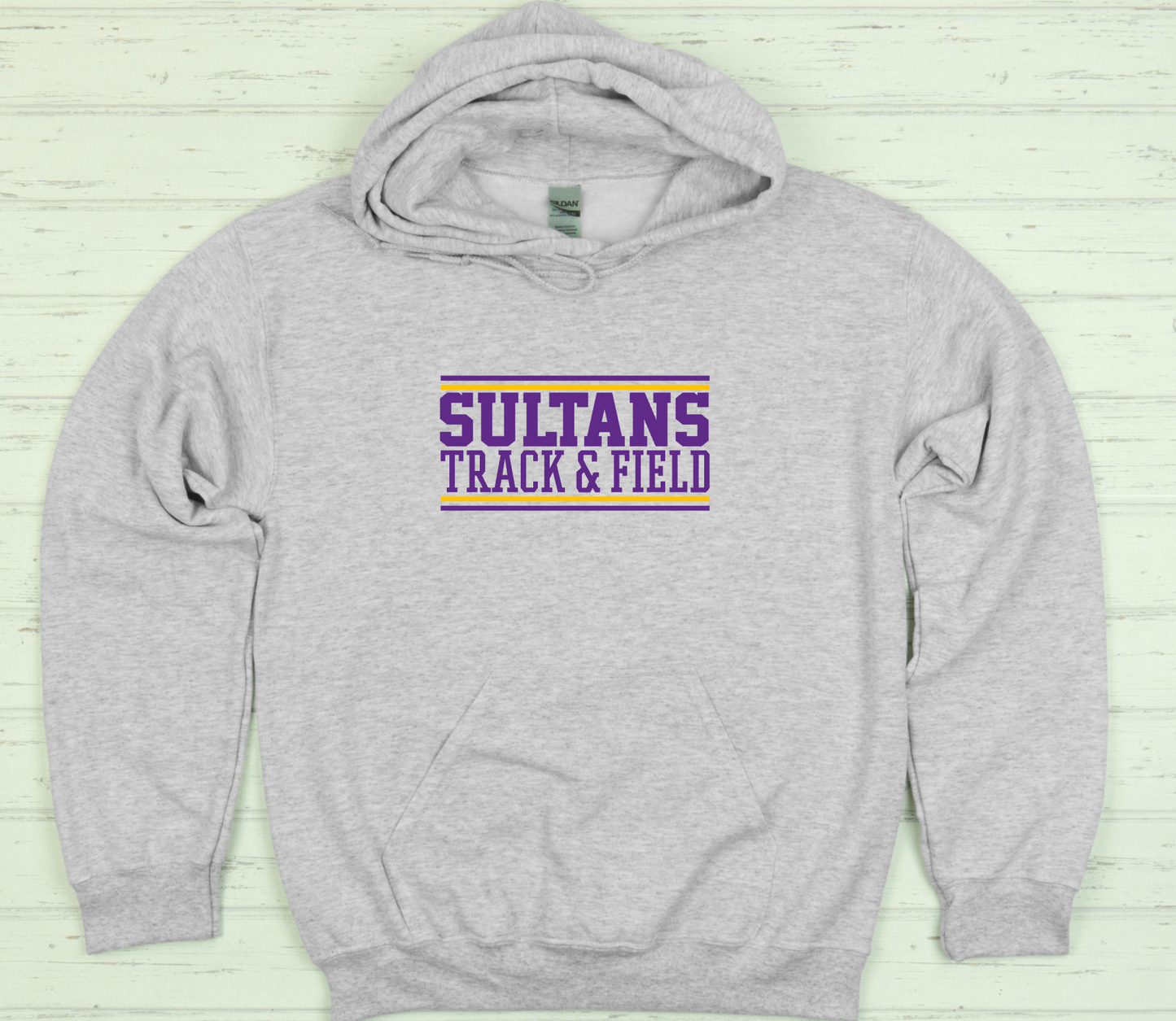 Sultans Track & Field Heavyweight Unisex Hoodie | Custom Spirit Wear