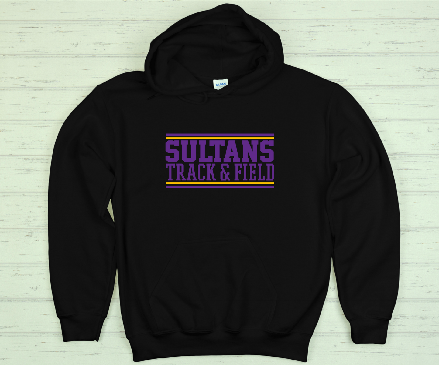 Sultans Track & Field Heavyweight Unisex Hoodie | Custom Spirit Wear