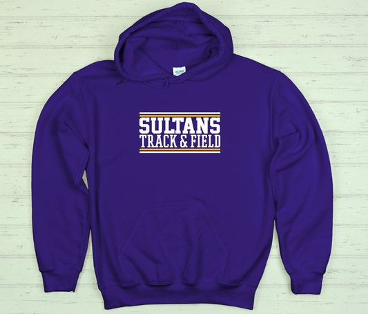Sultans Track & Field Heavyweight Unisex Hoodie | Custom Spirit Wear