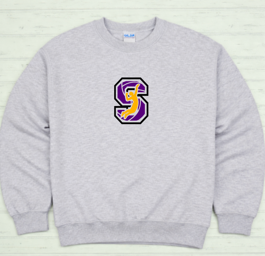 Santana Boys Volleyball Crewneck Sweatshirt | SHS Sultans Volleyball Spirit Crewneck