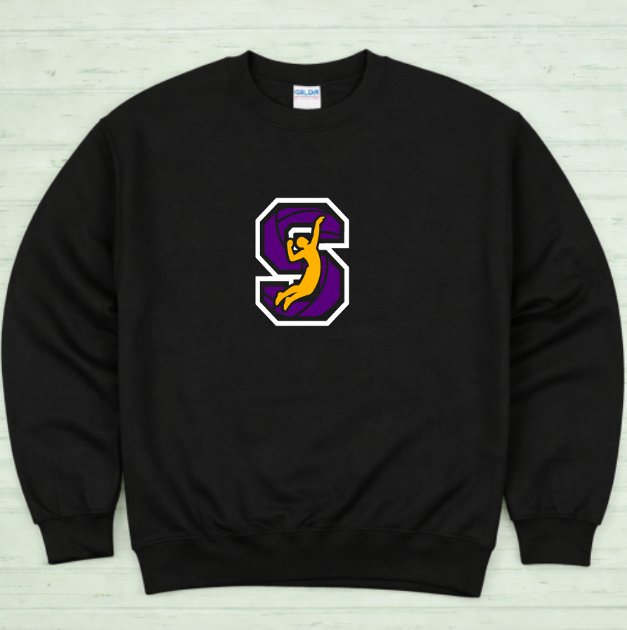 Santana Boys Volleyball Crewneck Sweatshirt | SHS Sultans Volleyball Spirit Crewneck