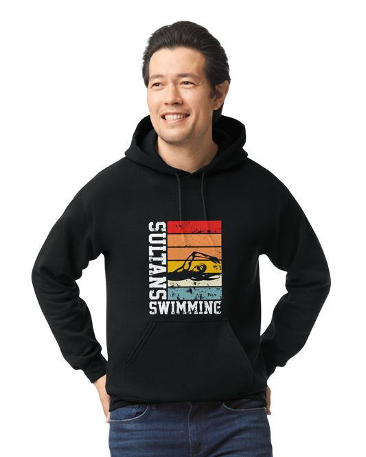 SHS Swim sunset logo unisex hoodie