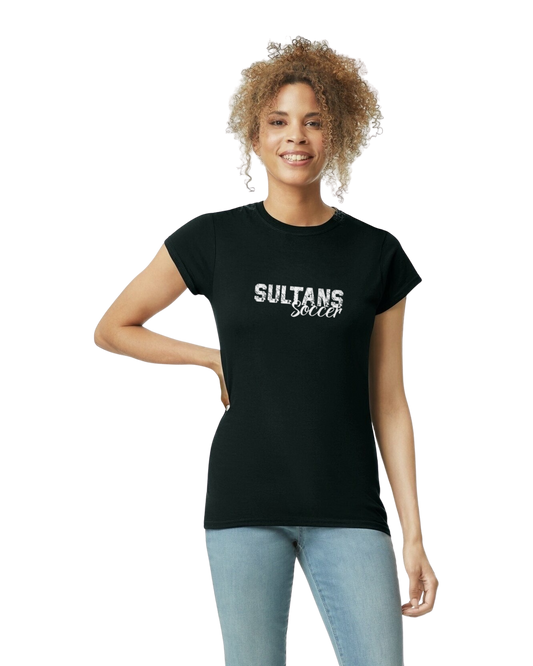 Women’s Fitted Soft Style Sultans Soccer T-Shirt