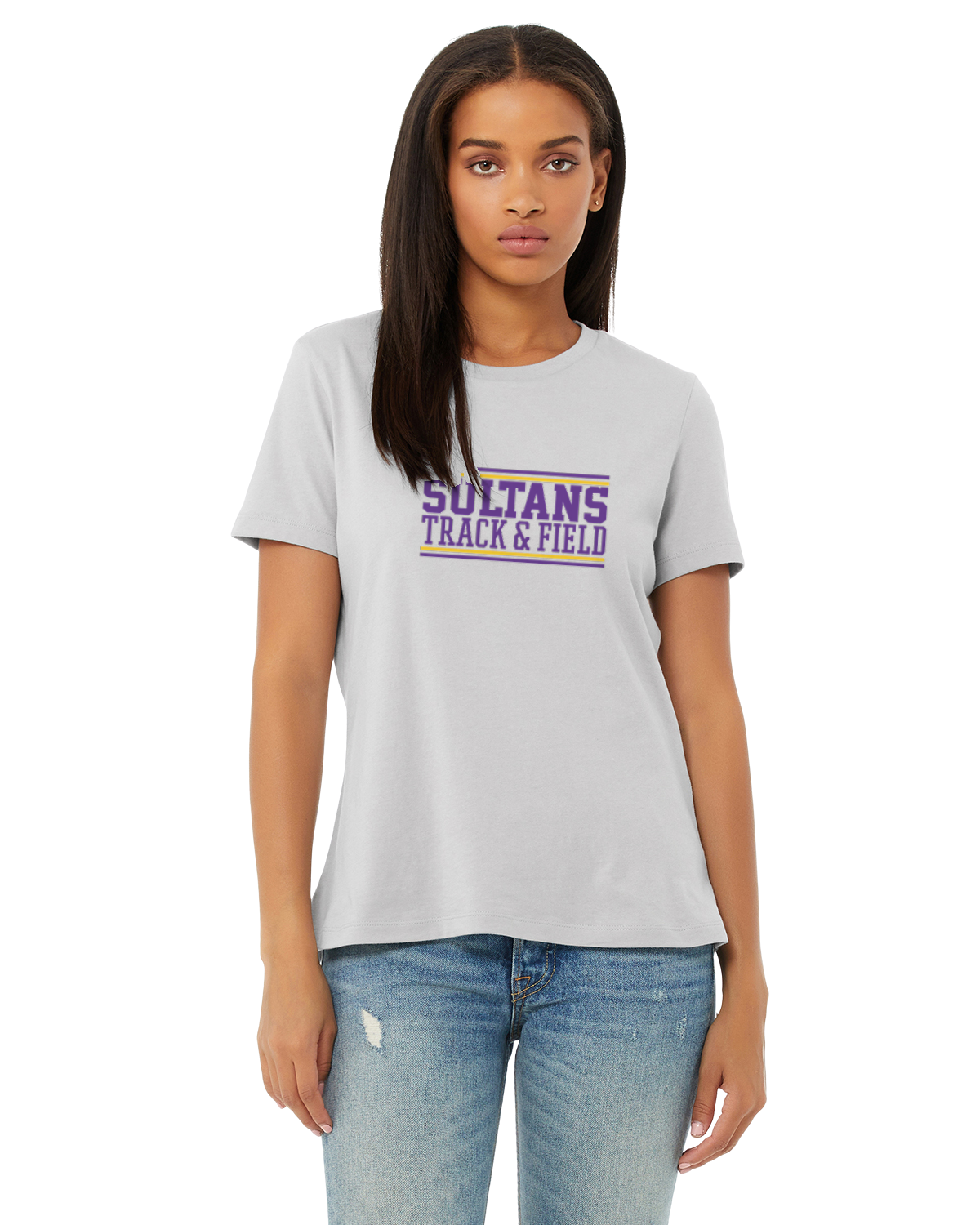 Sultans Track & Field Women’s Relaxed Fit T-Shirt – Santana Track & Field Spirit Wear