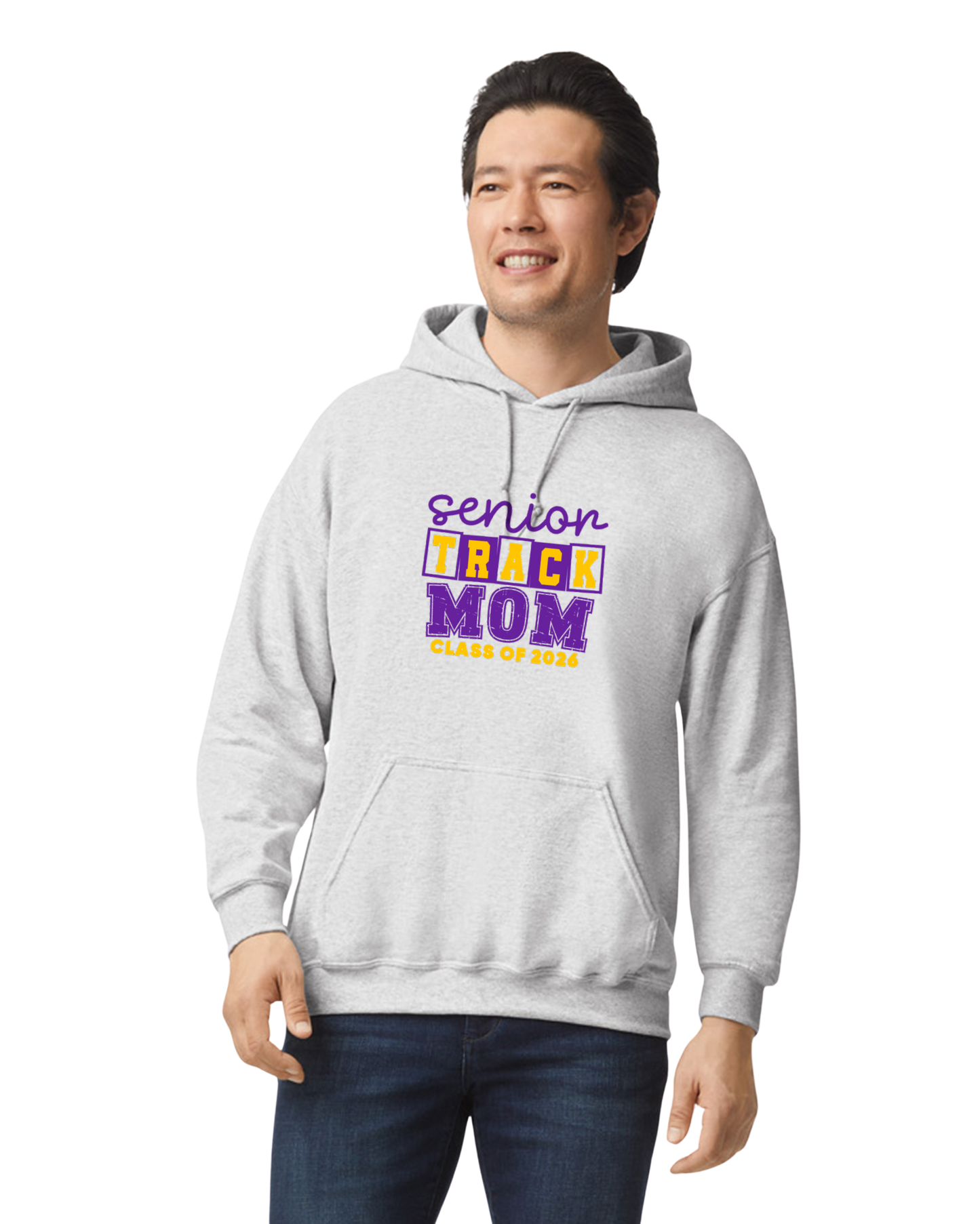 Santana Track & Field Senior Track Mom Hoodie – Class of 2026 Custom Spirit Wear Sweatshirt