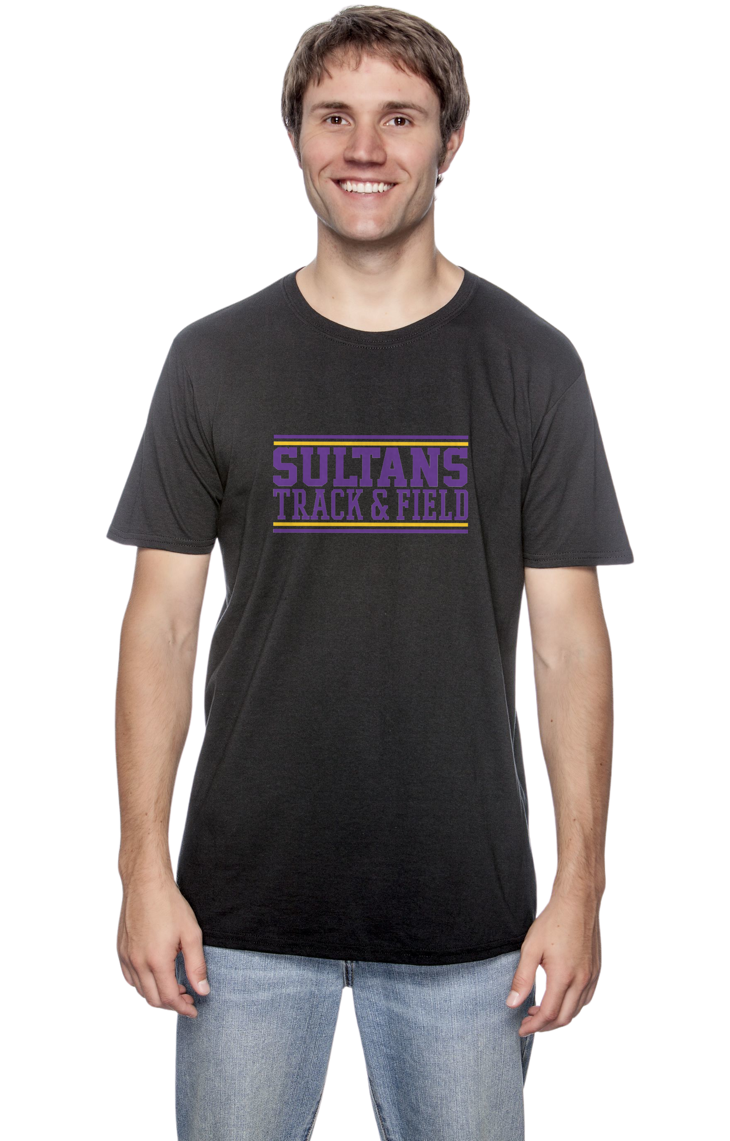 Sultans Track & Field Soft Style T-Shirt – Santana Track & Field Unisex Spirit Wear Tee