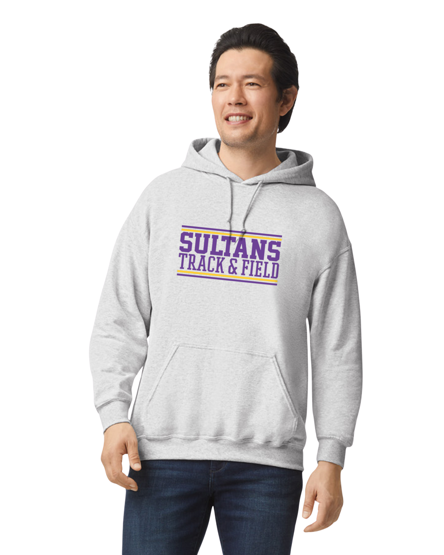 Sultans Track & Field Heavyweight Unisex Hoodie | Custom Spirit Wear