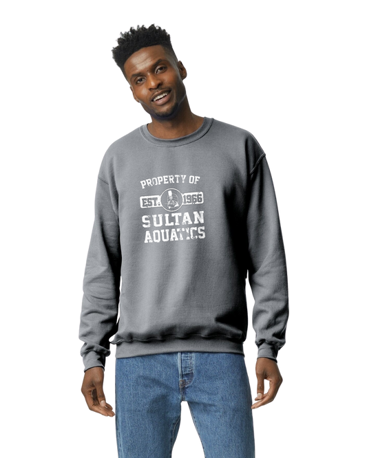 SHS Swim property of crewneck sweatshirt