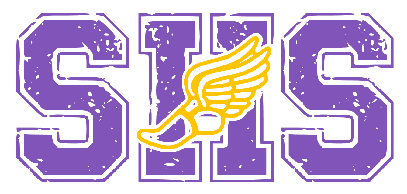 SHS Track Grunge Logo Hoodie | Gildan Unisex Hoodie | Santana Track & Field Spirit Wear